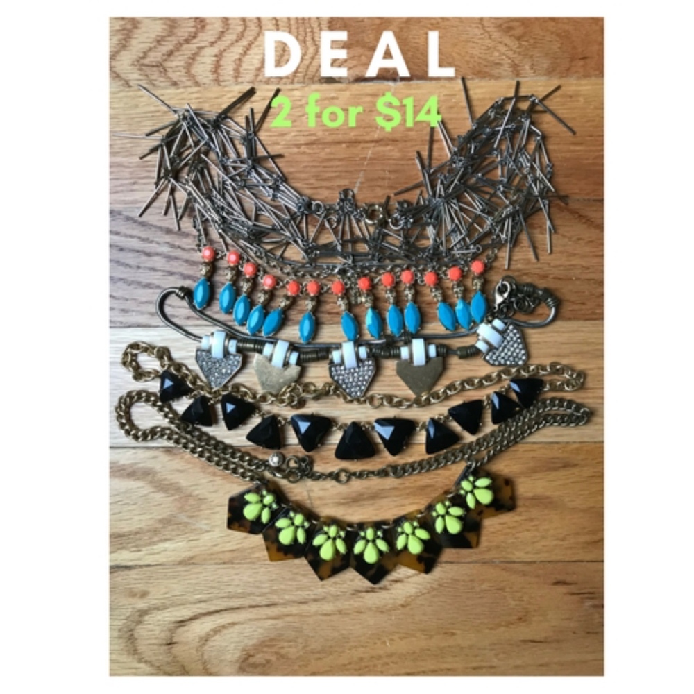 J. Crew Factory Necklaces: 2 for $14!